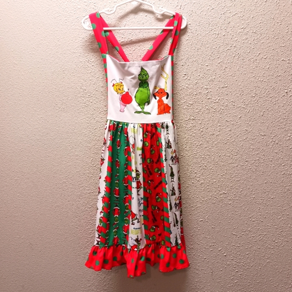 Girls Dr. Suess Christmas Dress